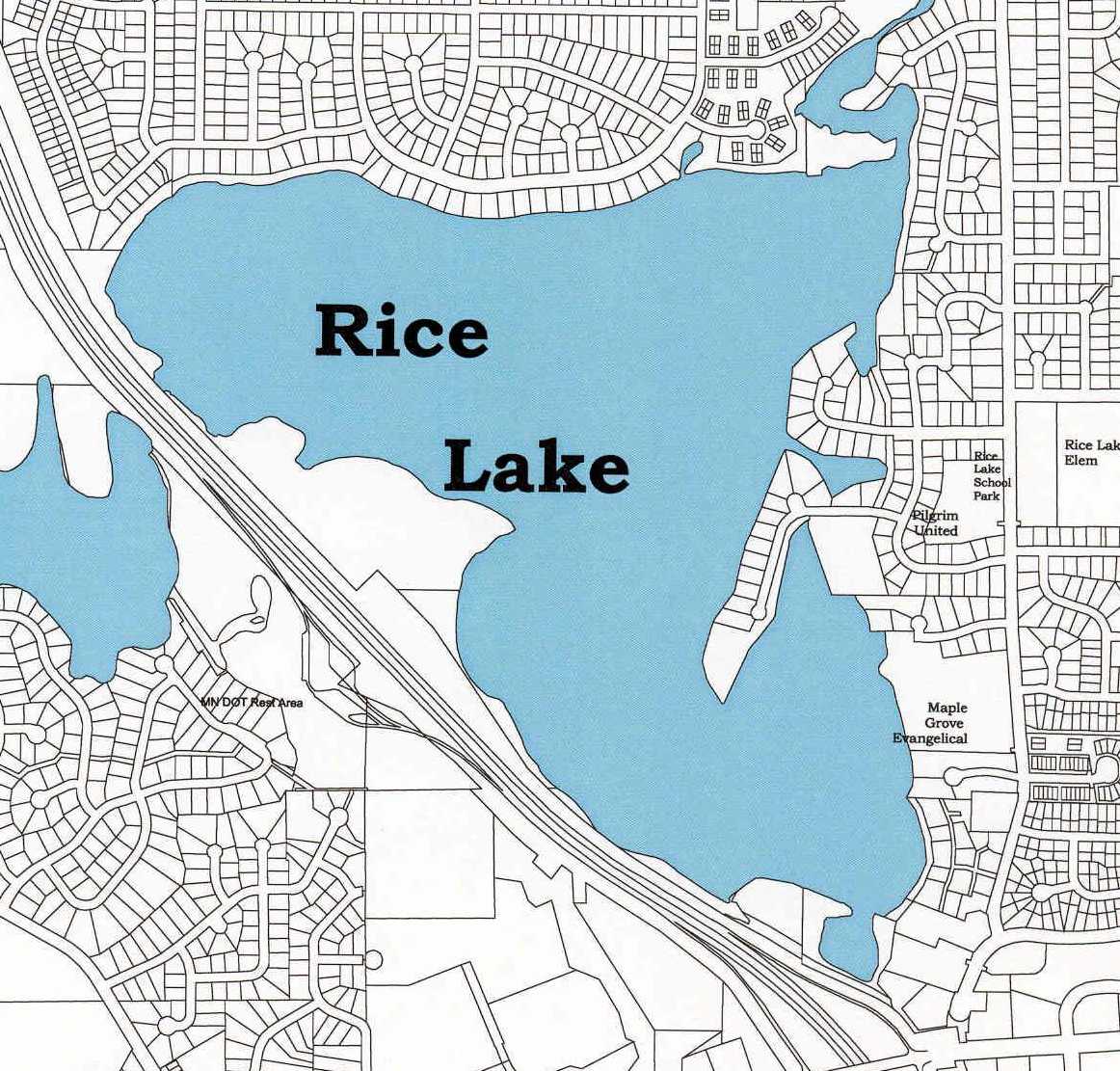 Map from City of Maple Grove